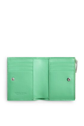Bi Fold Zip Wallet